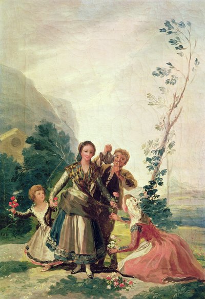 Spring or the Flower Seller by Francisco de Goya